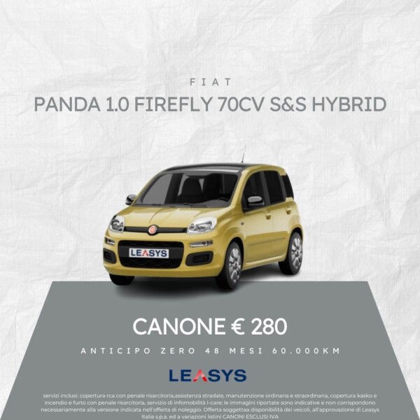 PANDA 1.0 FIREFLY 70CV S&S HYBRID