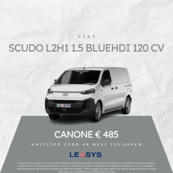SCUDO L2H1 1.5 BLUEHDI 120CV