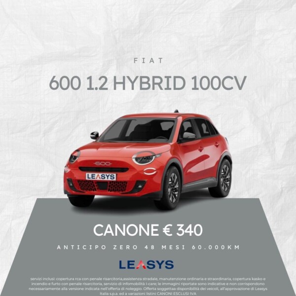 600 1.2 HYBRID 100CV